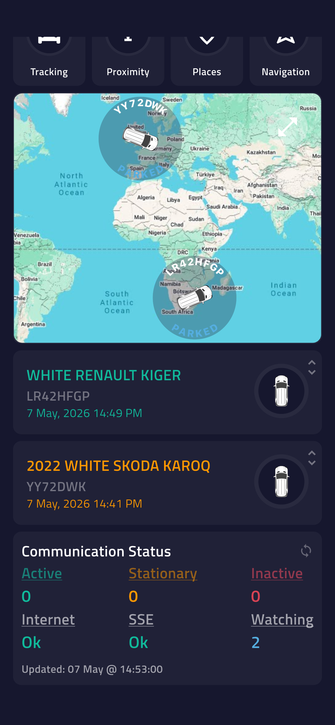 Worldwide view